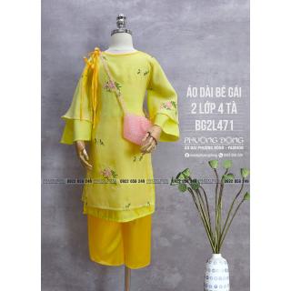 Áo Dài Cách Tân Bé Gái BG2L471